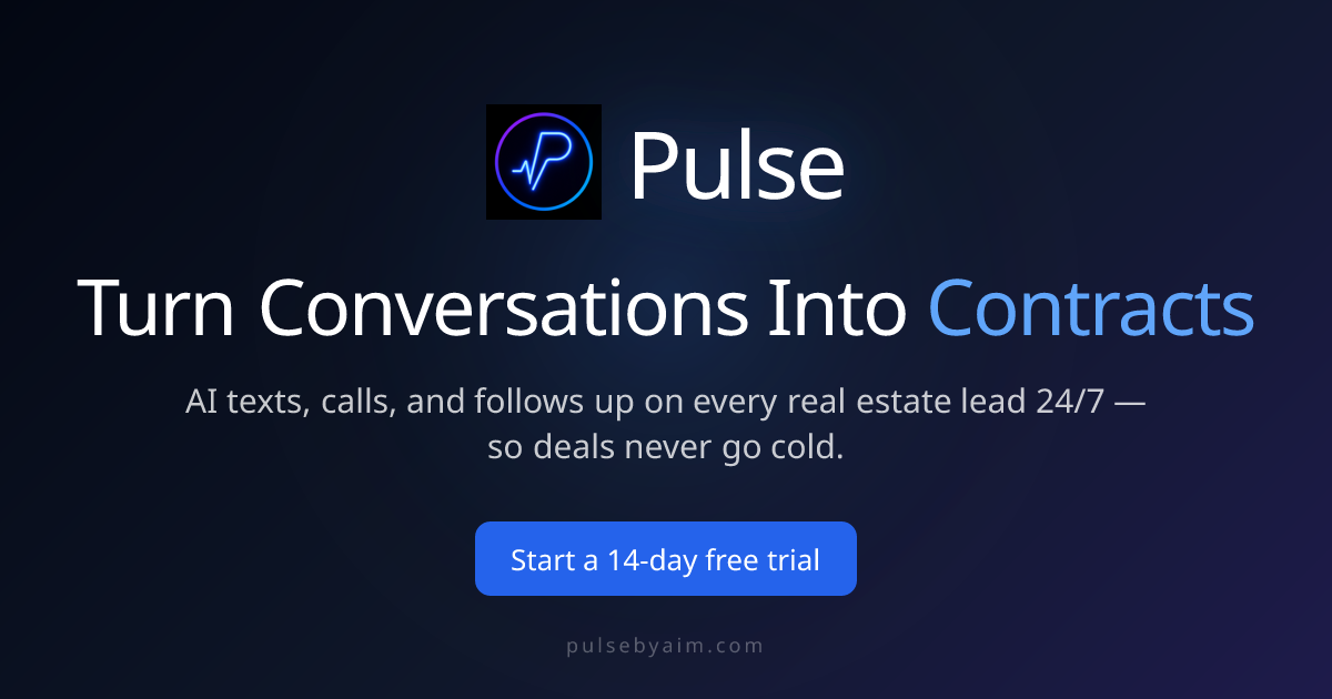 Pulse by A.I.M — AI-Powered SMS Platform for Real Estate Investors